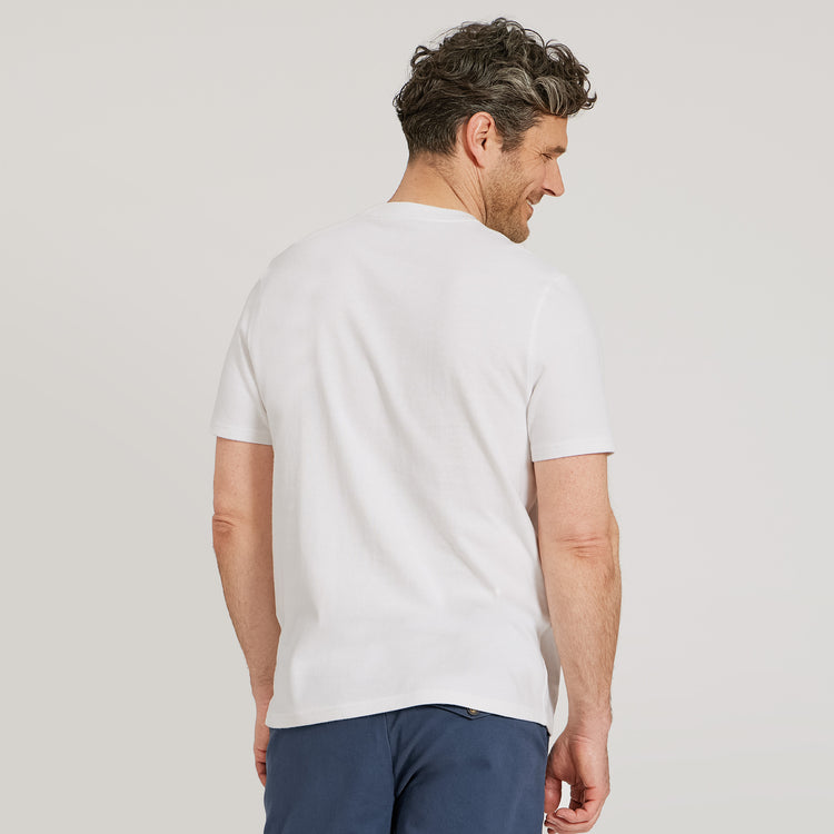 Men wearing Blanco Heritage Weighted Tee