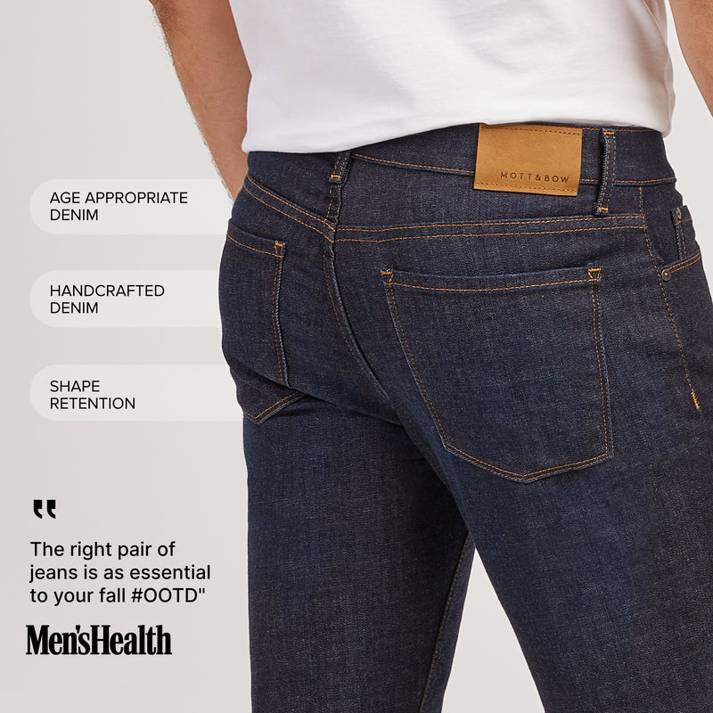 Men wearing Azul oscuro Slim Crosby Jeans hombre