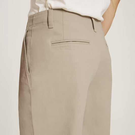 Wide Leg Chino Pants Ecru Wide-Pants pants