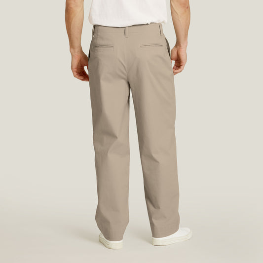 Wide Leg Chino Pants Ecru wide pants