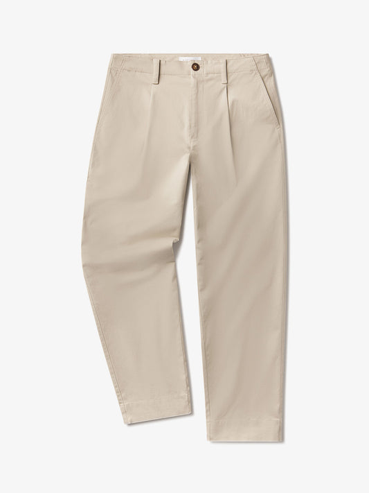 Wide Leg Chino Pants Ecru wide pants