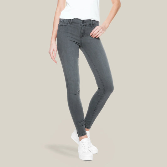 Mid Rise Skinny Orchard Jeans Gris medio Mid Rise Skinny mujer