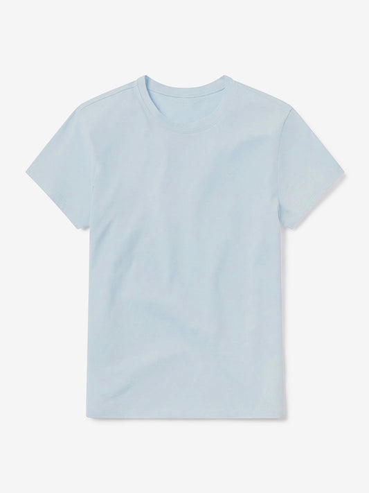 Fitted Crew Marcy Tee Azul hielo Crew tees