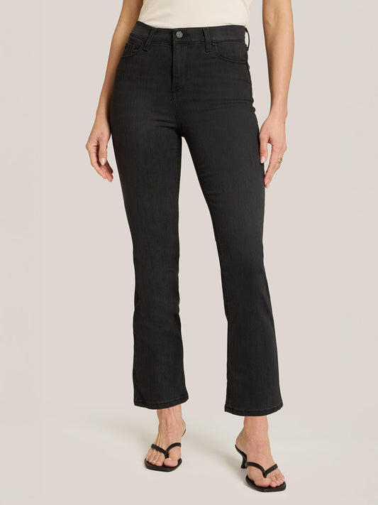 High Rise Miniboot Ankle Orchard Jeans Dark Gray High-Rise jeans