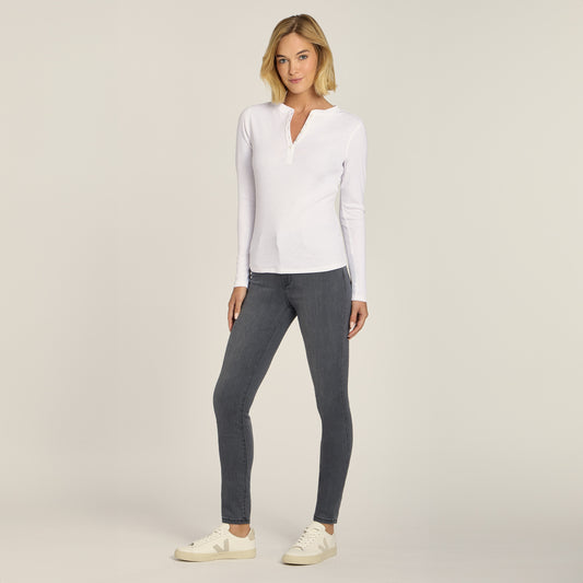 High Rise Skinny Orchard Jeans Medium Gray High-Rise Skinny jeans