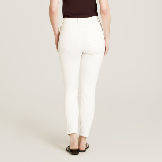 High Rise Skinny Lloyd White High-Rise Skinny jeans