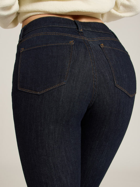 High Rise Skinny Logan Jeans Midnight High-Rise Skinny jeans