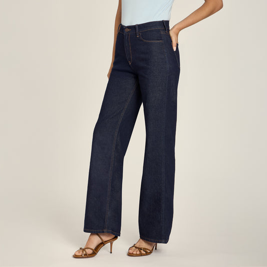 High Rise Wide Leg Gilmore Dark Blue High-Rise Wide Leg jeans