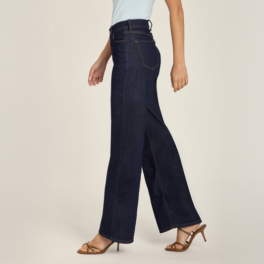 High Rise Wide Leg Gilmore Dark Blue High-Rise Wide Leg jeans