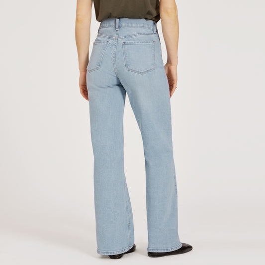 High Rise Wide Leg Hubert Washed Out Blue High-Rise Wide Leg jeans
