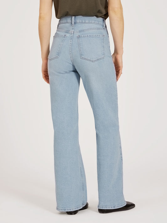 High Rise Wide Leg Hubert Washed Out Blue High-Rise Wide Leg jeans