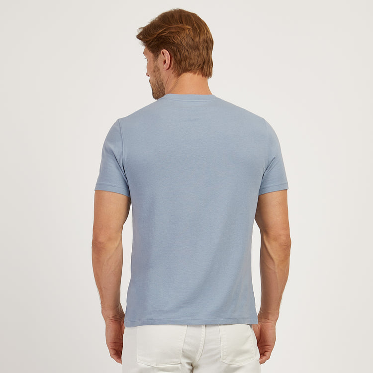 Men wearing Azul california Luxe Stretch Tee