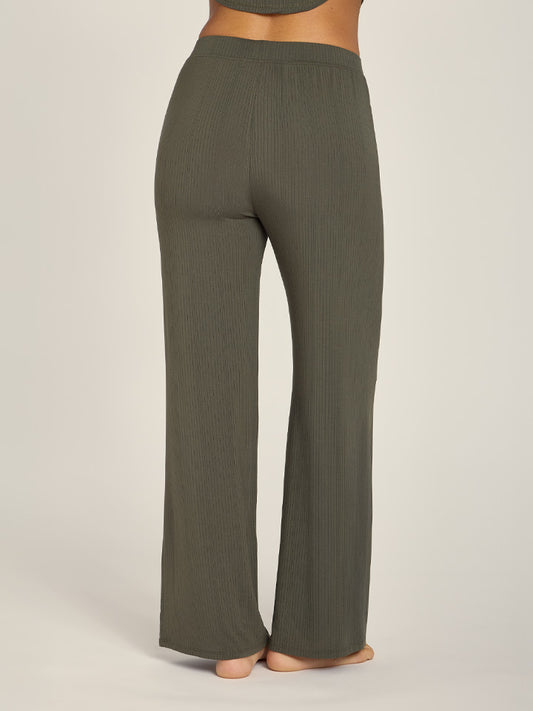 Lounge Wide Leg Pants Evergreen Pants lounge
