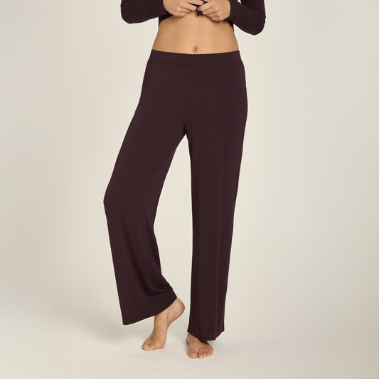 Lounge Wide Leg Pants Espresso Pants lounge