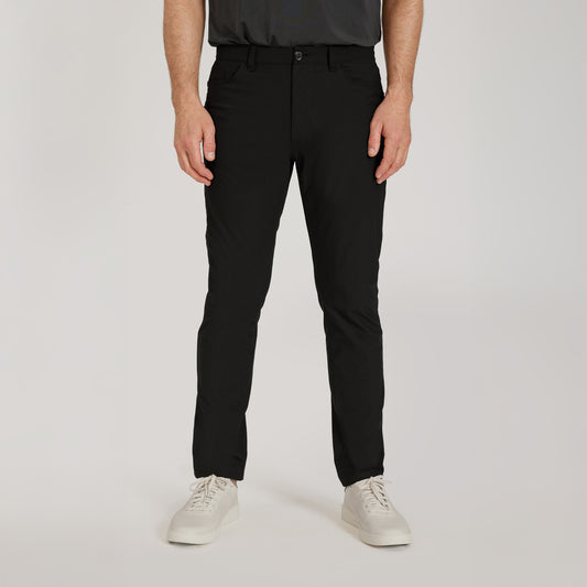 5 Pocket Travel Pants Black travel-pants pants
