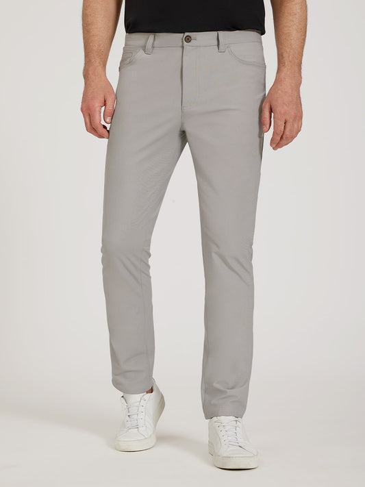 5 Pocket Travel Pants Silver travel-pants pants