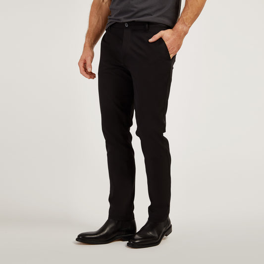 Slim Tech Pants Black tech-pants pants