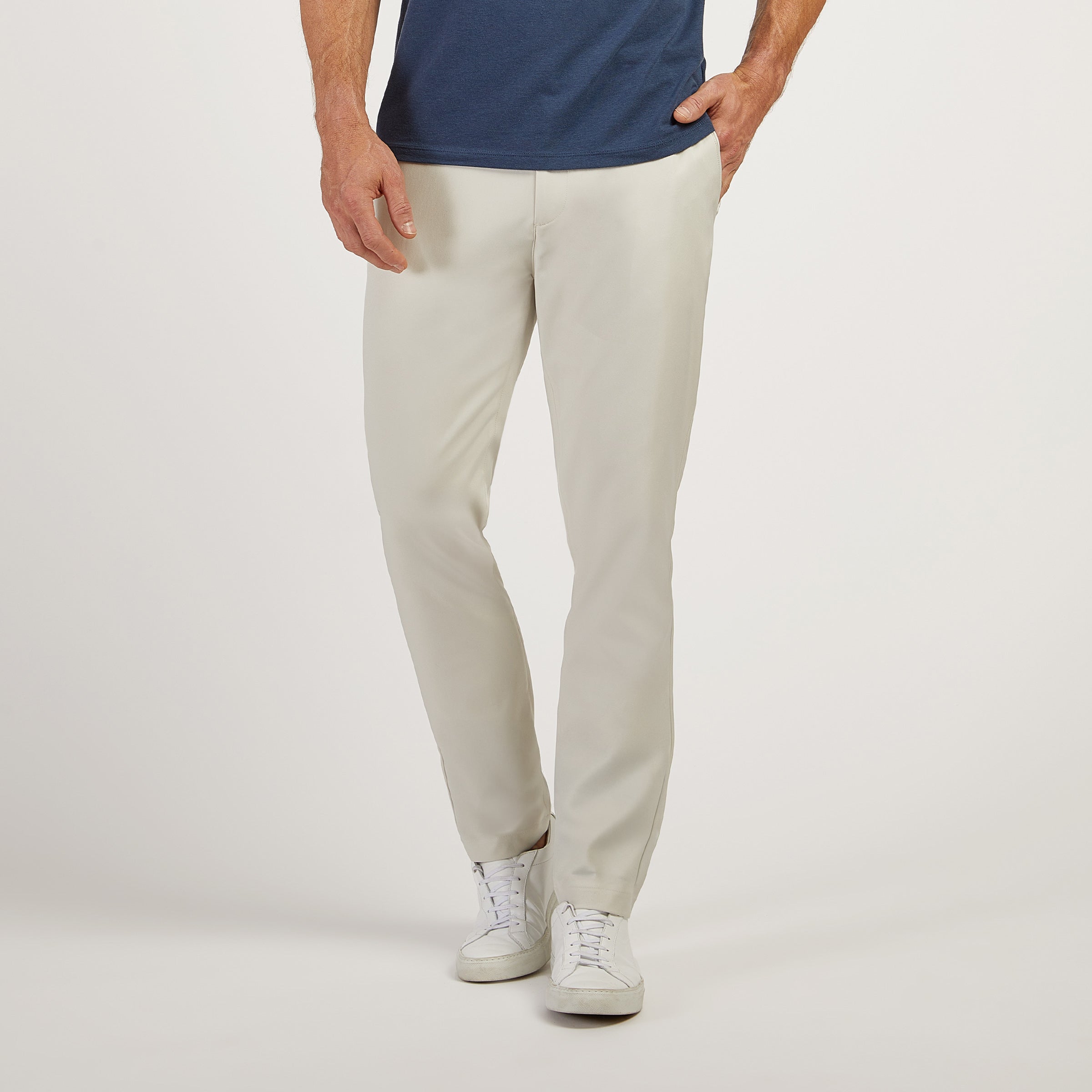 Men wearing Stone Slim Tech Pants