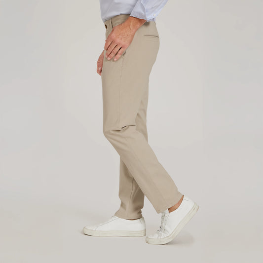 Everyday Comfort Slim Chino Pants Ecru Chino pants