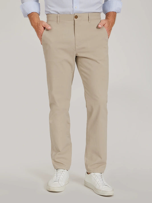 Everyday Comfort Slim Chino Pants Ecru Chino pants