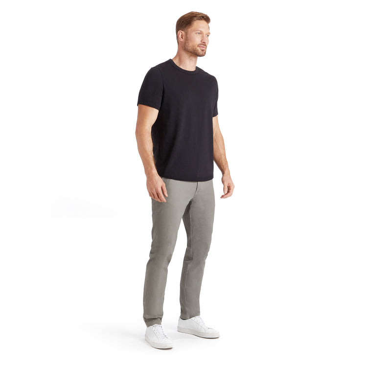Men wearing Light Gray Everyday Comfort Slim Chino Pants