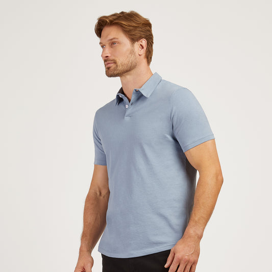 Jersey Sueded Polo Azul california polo Camisetas para hombre