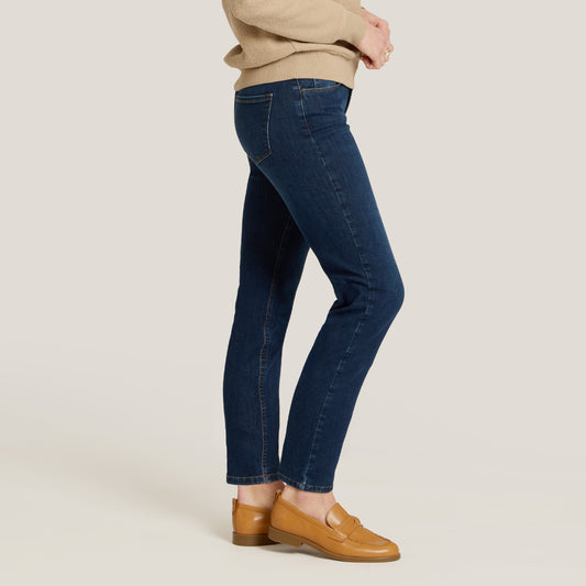 Logan Mid Rise Slim Straight Jeans  Slim Straight jeans