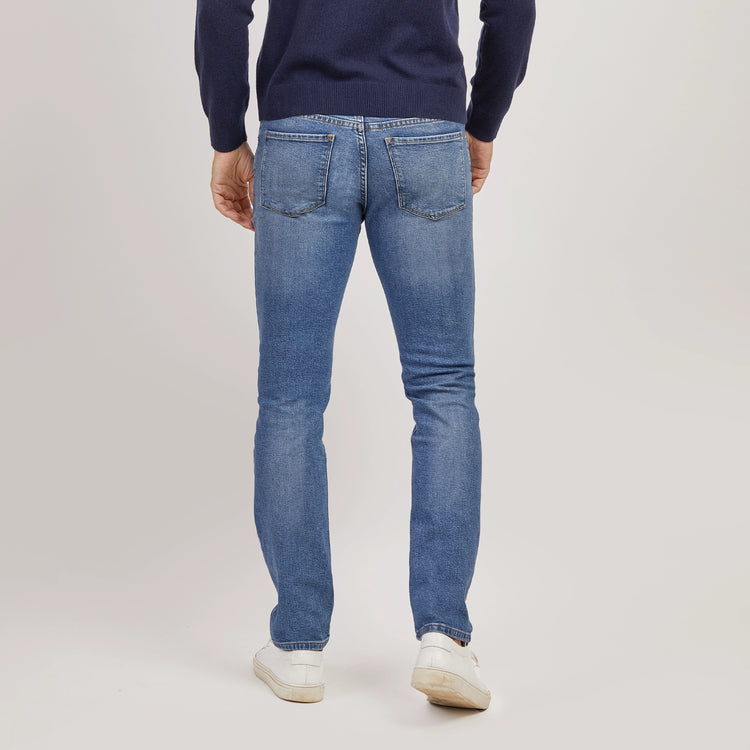Men wearing Bleu Clair Slim Benson Jeans