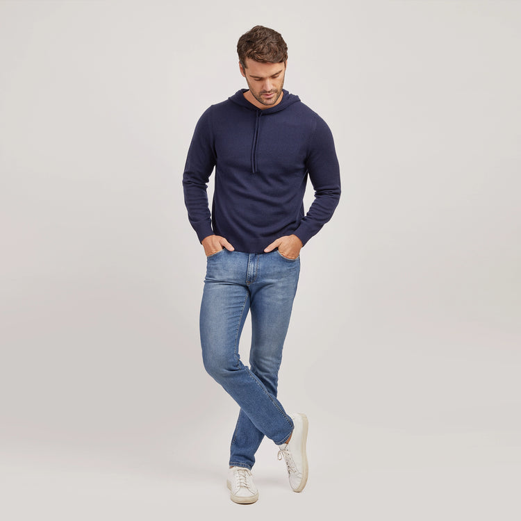 Men wearing Bleu Clair Slim Benson Jeans
