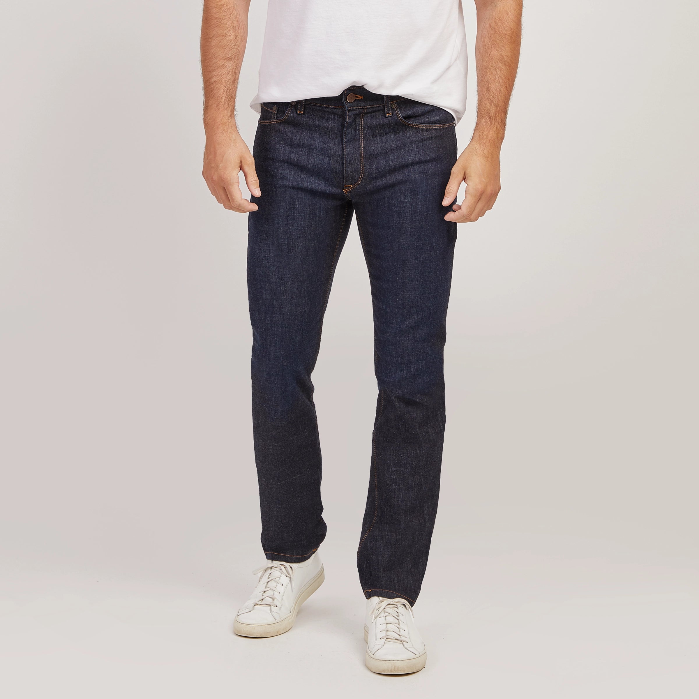Men wearing Azul oscuro Slim Crosby Jeans hombre