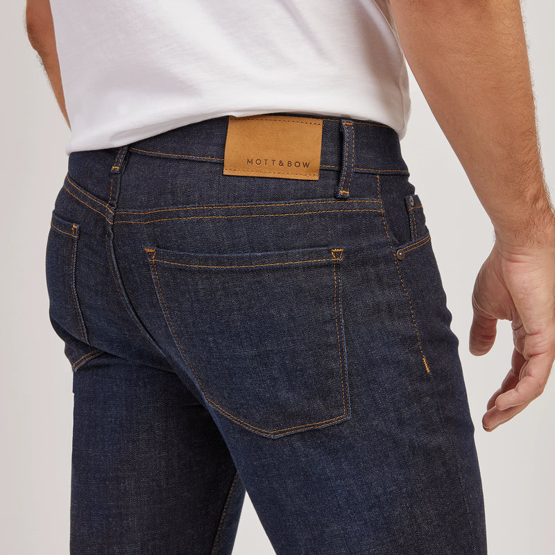 Men wearing Azul oscuro Slim Crosby Jeans hombre