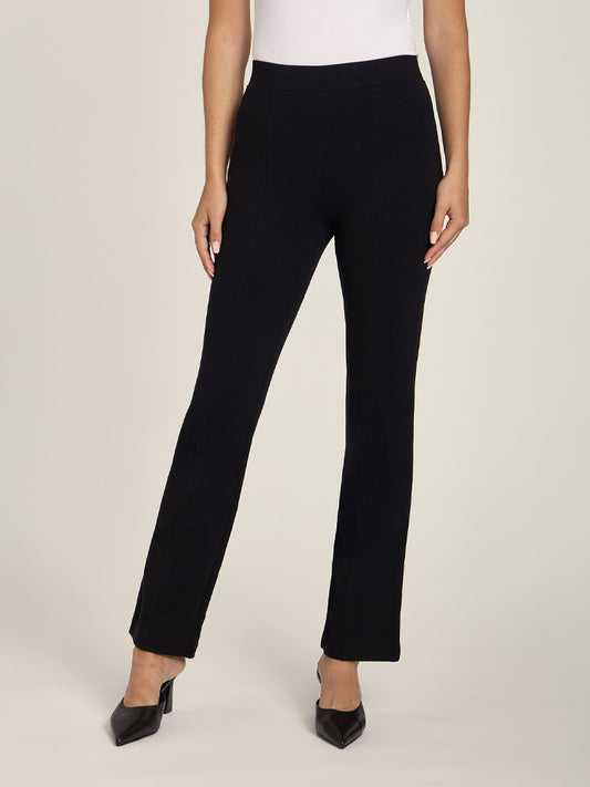 Slim Knit Pant Black Slim pants