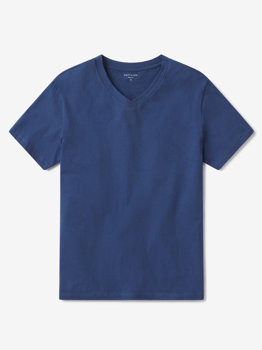 Classic V-Neck Driggs Tee Baltic Blue V-Neck tees