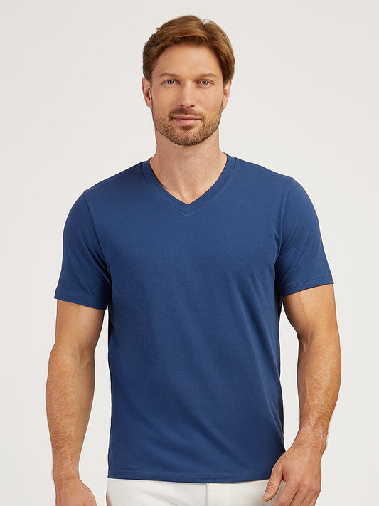 Classic V-Neck Driggs Tee Baltic Blue V-Neck tees