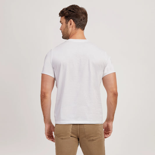 Classic V-Neck Driggs Tee White V-Neck tees