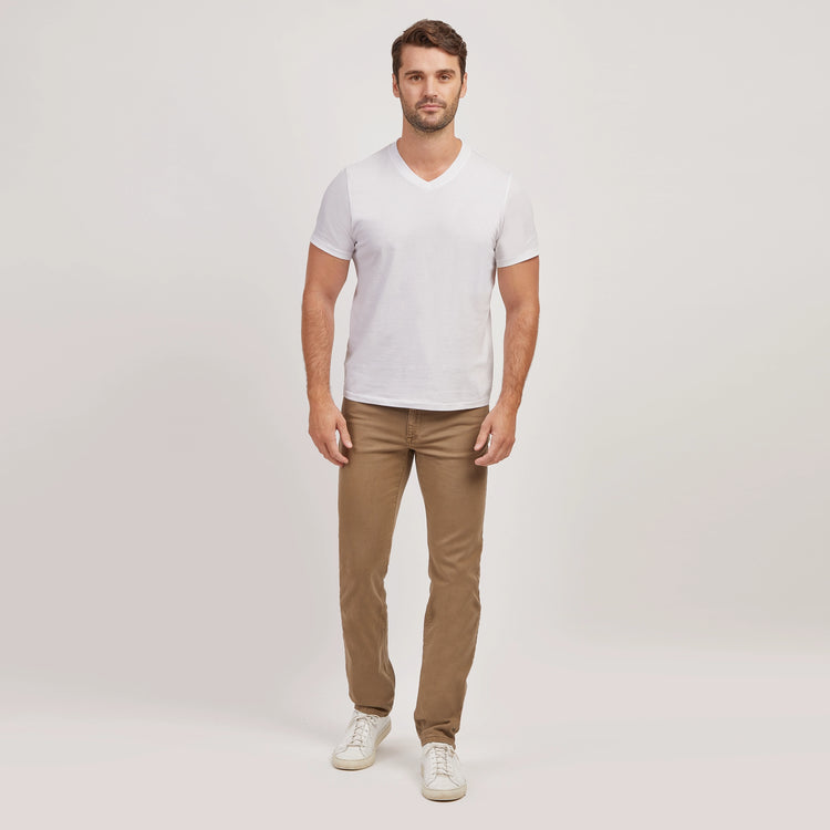 Men wearing Blanco Classic V-Neck Driggs Tee