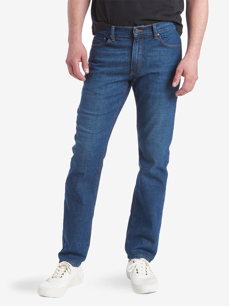 Men wearing Azul oscuro/medio Slim Charlton Jeans