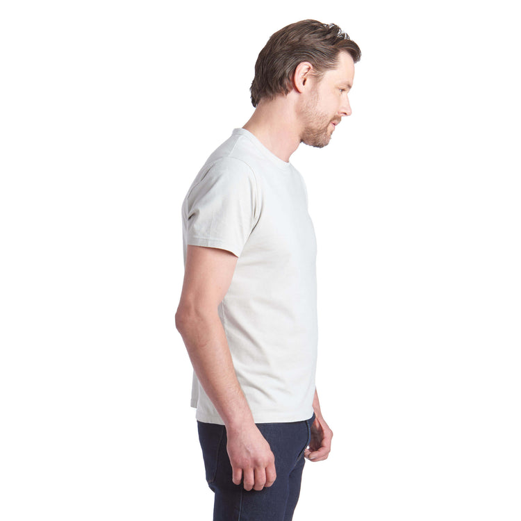 Men wearing Hueso Classic Crew Driggs Tee