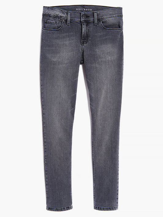 High Rise Mom Allen Jeans Gray The Mom Jean jeans