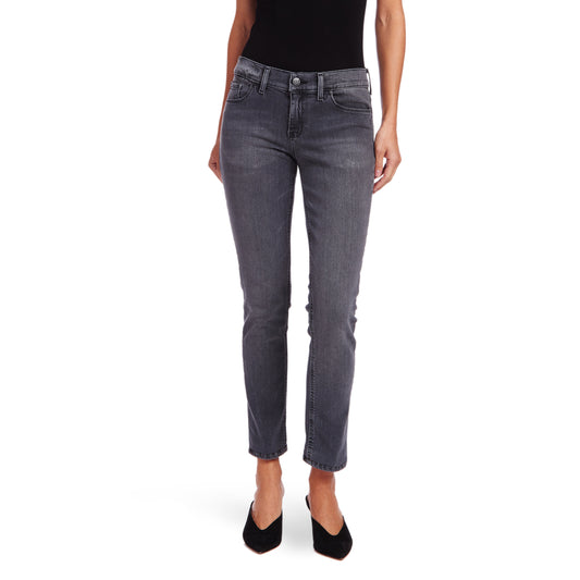 Mid Rise Slim Straight Allen Jeans Gray Slim Straight jeans