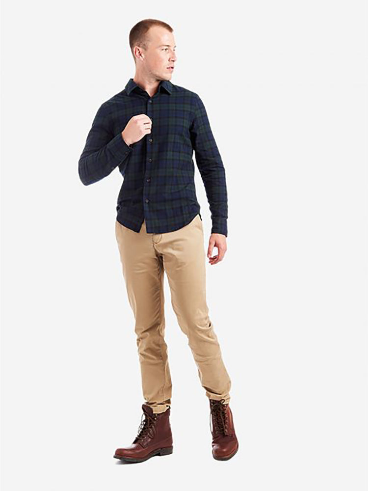 Men wearing Khaki Everyday Comfort Slim Chino Pants