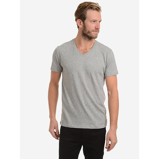 Classic V-Neck Driggs Tee Heather Gray V-Neck tees