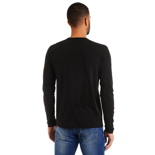 Long Sleeve Crew Tee Driggs Black Crew tees