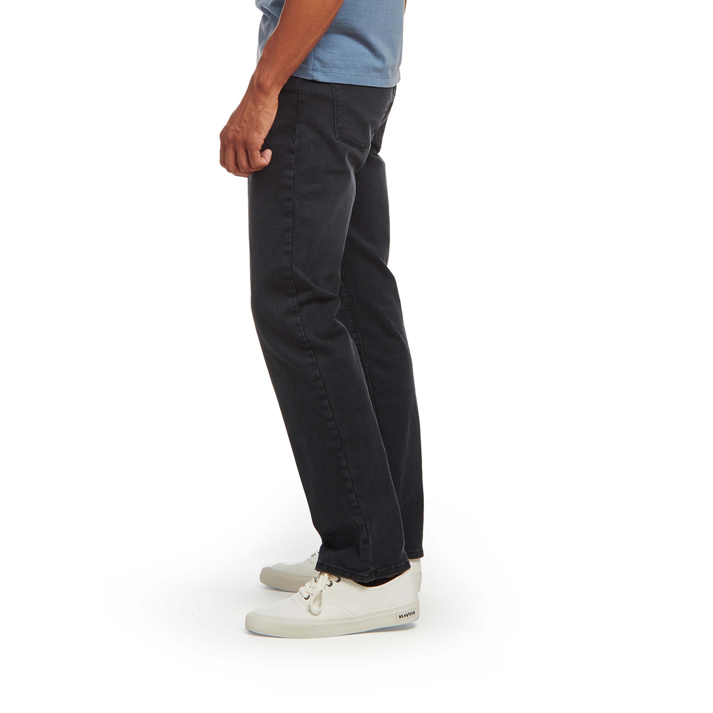 Men wearing Gris oscuro/medio Straight Stone Jeans