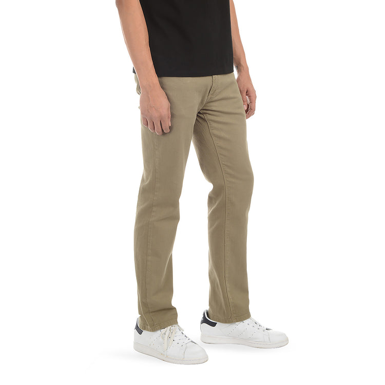 Men wearing Verde oliva Straight Mercer Jeans