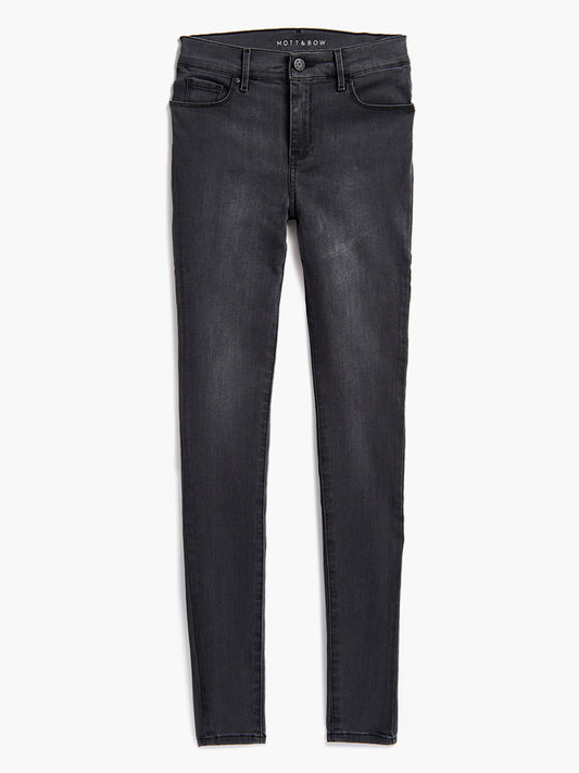 Mid Rise Skinny Orchard Jeans Gris medio Mid-Rise Skinny mujer