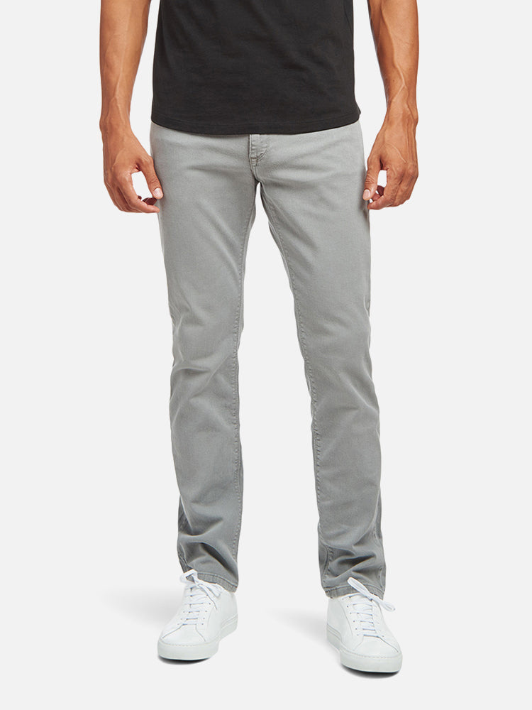 Men wearing Light Gray Slim Mercer Jeans