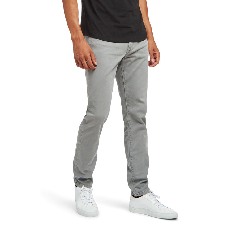 Men wearing Light Gray Slim Mercer Jeans