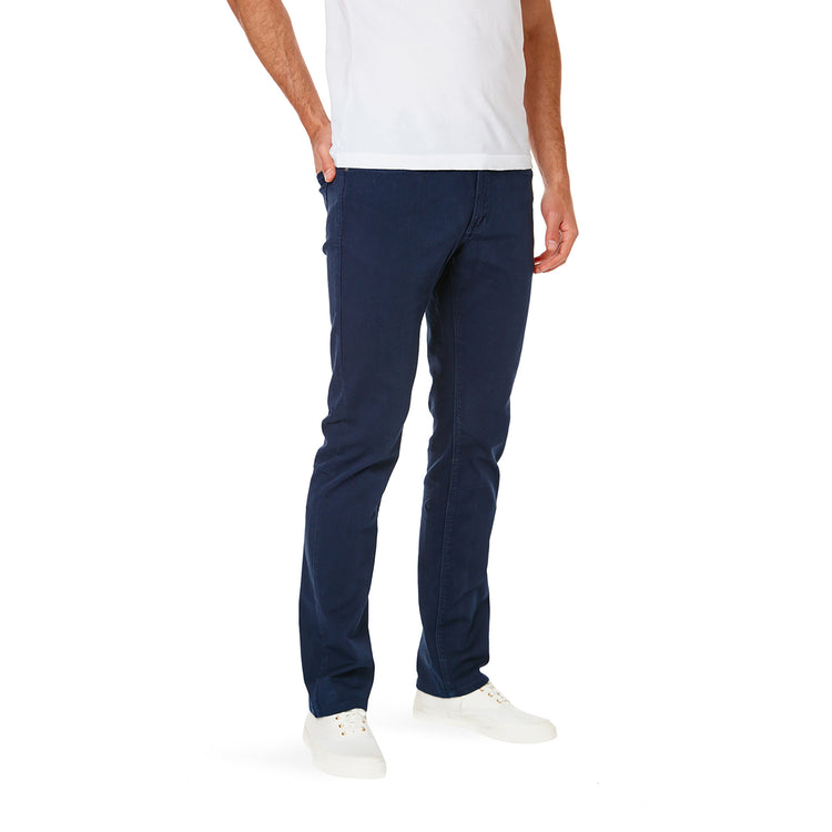 Men wearing Blue Slim Mercer Jeans
