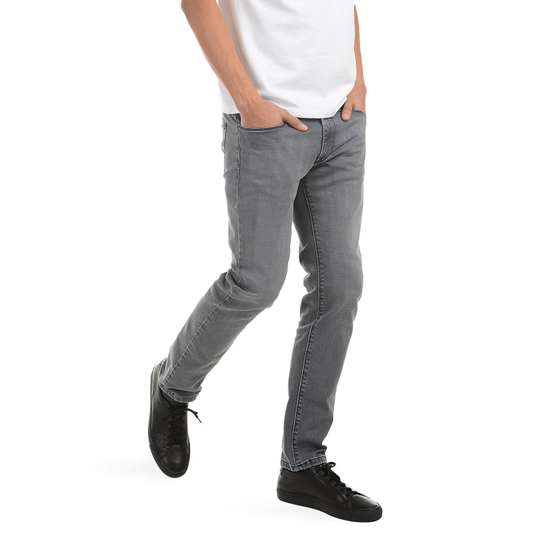 Men wearing Light Gray The Gray Edit Slim jeans